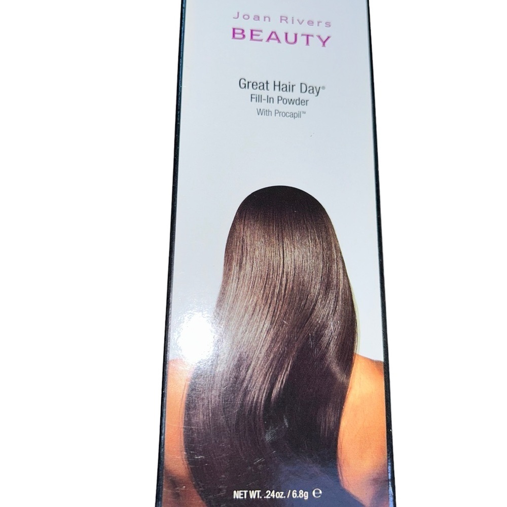 Joan Rivers Beauty Great Hair Day Fill In Powder With Procapil White NIB